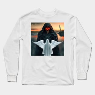 white angel and black angel of death Long Sleeve T-Shirt